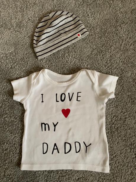 Tričko a čiapka h&m, h&m,68