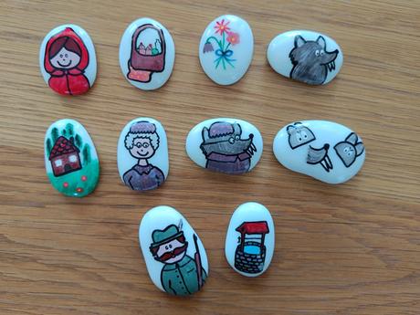 Kamienky červená čiapočka, 