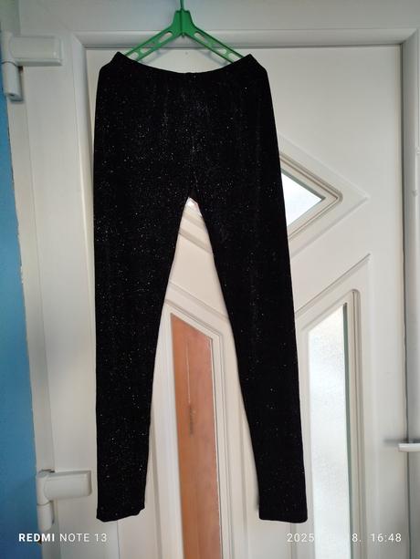 Elegantné zamatové legíny, amisu,s