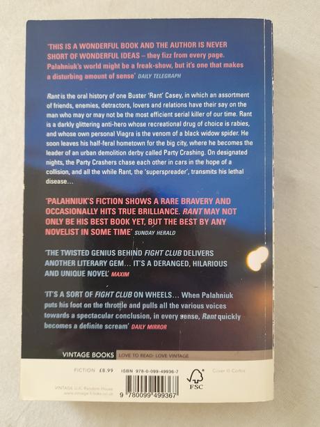 Chuck palahniuk - rant, 