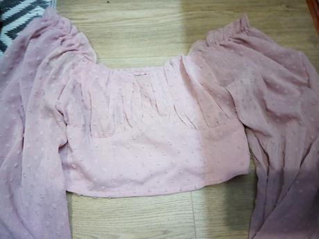 Sexi kratší top s gumičkami xs/m, m
