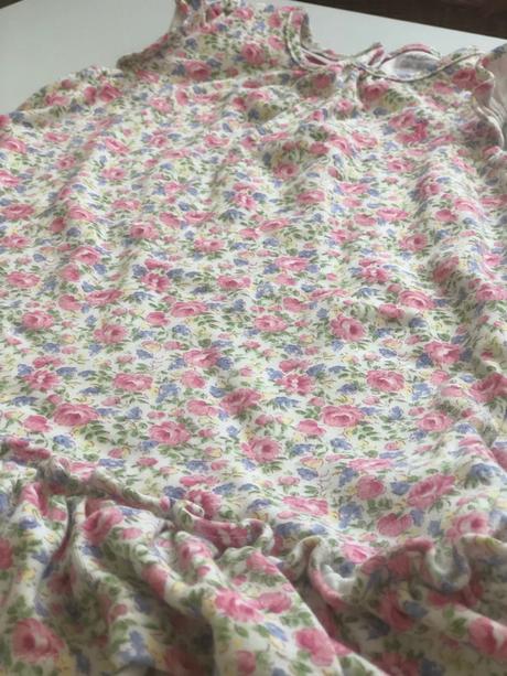 Kvetinove saty s nohavickami, ralph lauren,80