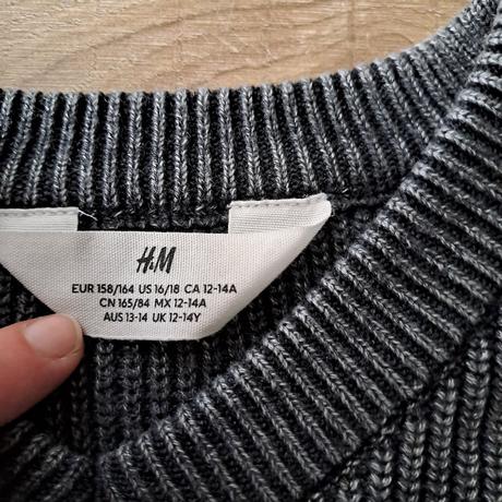 Chlapčenský sveter, h&m,158