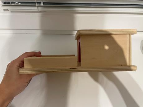 Montessori krabička bez guličky, 