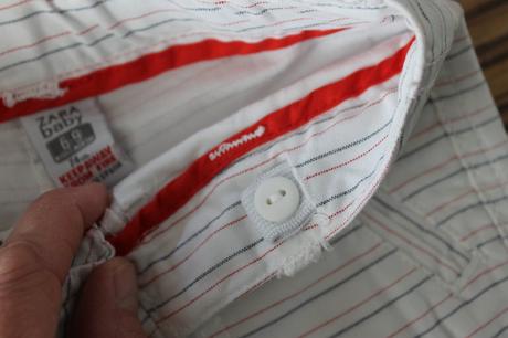 Kraťasky zara v. 6/9 mes., zara,74