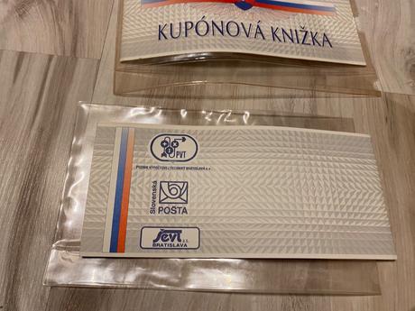 2 ks kupónová knižka privatizácia vintage, retro,, 