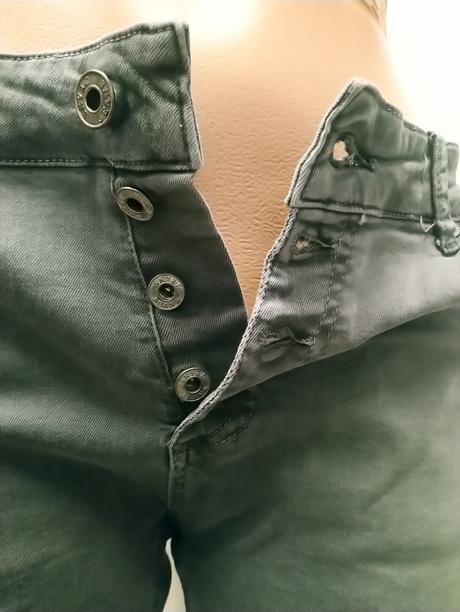 Dámske sivé elastické nohavice, ilaly, m/l, l