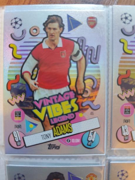 Futbalové kartičky match attax 2024/25 vintage, 