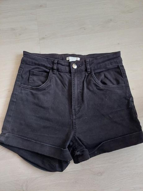 Rifľové šortky č.36, h&m,36