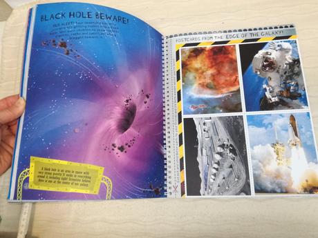 The space creativity book + stickers wi19,