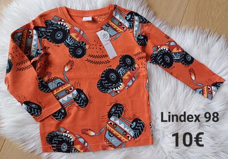 Tričká 92-98, lindex,98