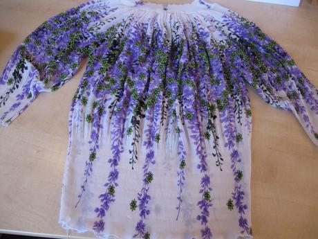 Dámska priesvitná blúzka, m, m