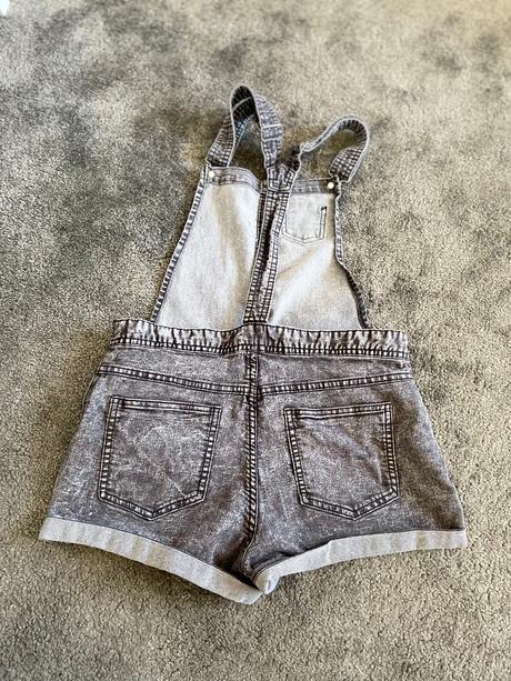 Dievčenské rifľové kraťasy, h&m,170