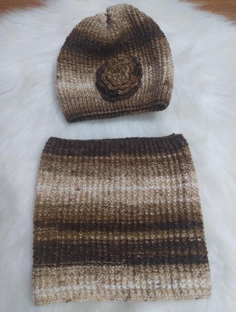 Čiapka+nákrčník, 110