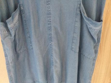 Nové rifľové/džínsové šaty 38 tencel/lyocell 38, f&f,38