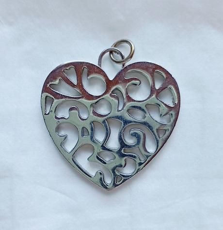 Prívesok do náhrdelníka - srdiečko,
