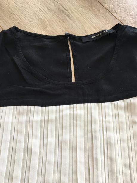 Dámsky čiernobiely top, reserved,34