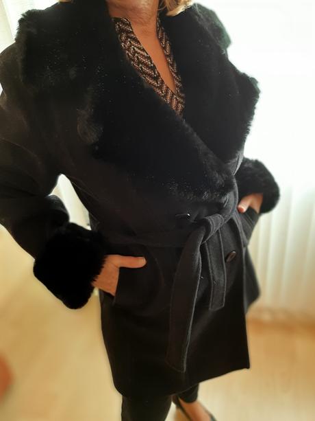 Dámsky elegantny kabát top line, xl