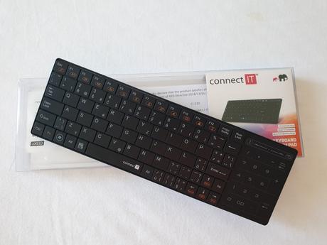 Connect it bezdrôtová klávesnica+ touch pad ci-210,