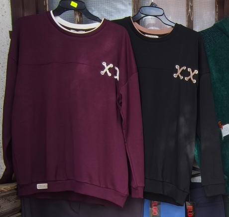 Dámska moderná bavlnená mikina, 40 - xxxl