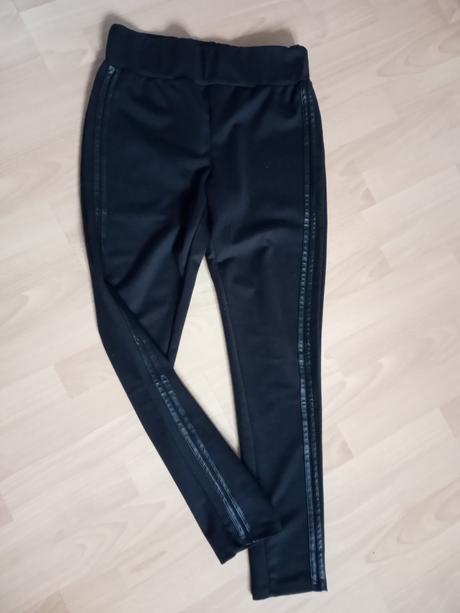 Legíny s koženými pásmi, gate,m