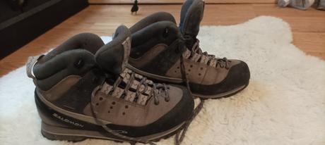 Kožené topánky, salomon,37