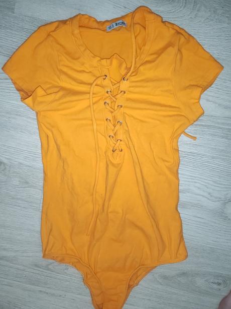 Dámske tričkove body na viazanie m, m