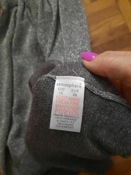 Dámska trblietavá tunika, atmosphere,38