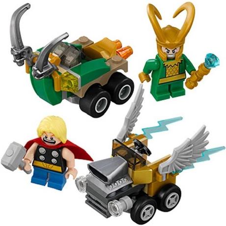 Lego super heroes 2v1 thor vs. loki, 