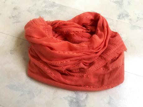 Bavlnená indická šatka na krk /tunel, xl