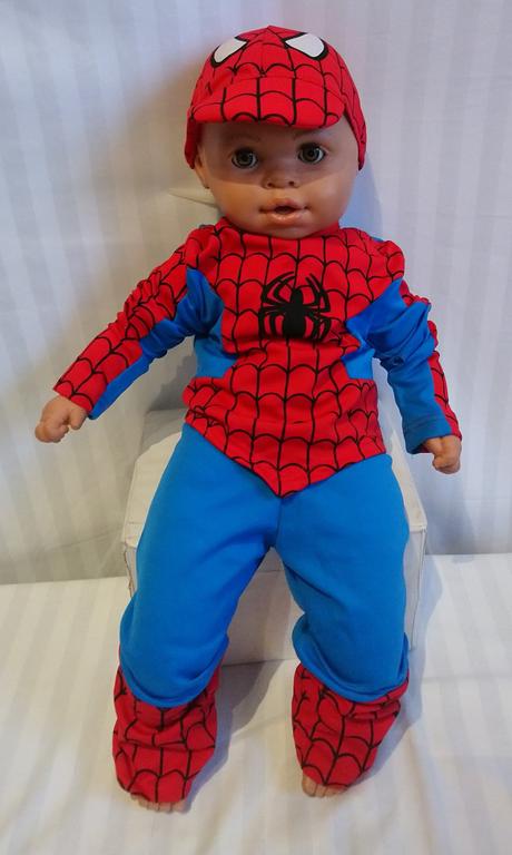 3-dielny kostým spiderman, cesar, 82 cm, 