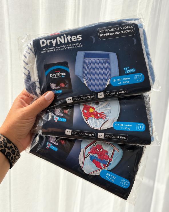 DryNites® naťahovacie nohavičky na noc pre deti