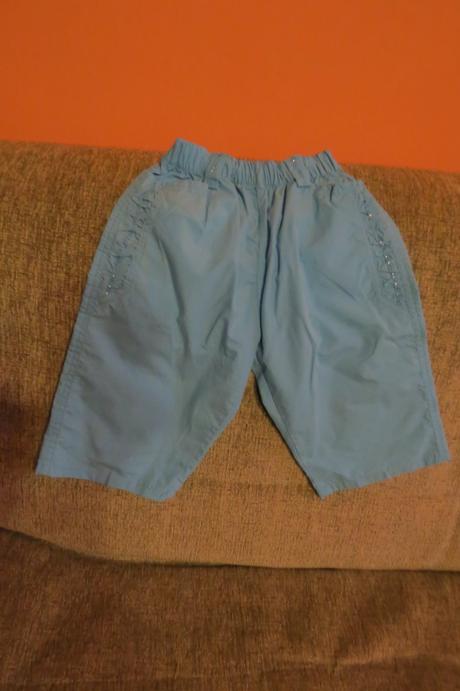 Krátke dievčenské nohavice letné, 128