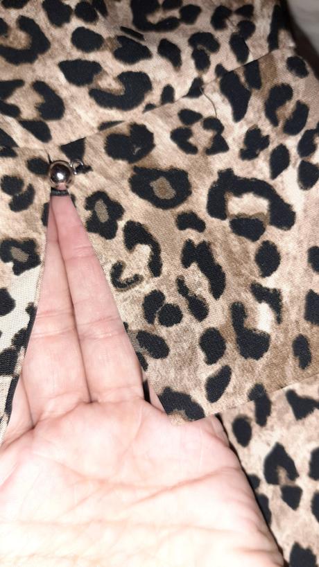 Leopardie oversize šaty h&m, h&m,s