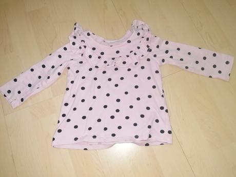 Tričko s volanikom, h&m,80