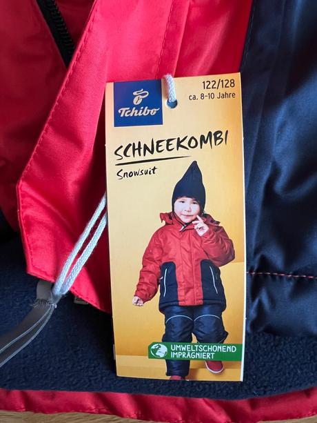 Zimná súprava zn. tchibo veľ. 122/128, tchibo,128