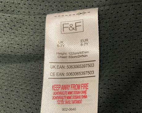 Maskáčová bunda veľ. 122, f&f,122