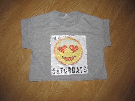 Šedé premieňacie tričko v. 146, primark,146