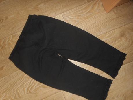 7/8 legíny s krajkou- veľ. 152 - okay, okay,152