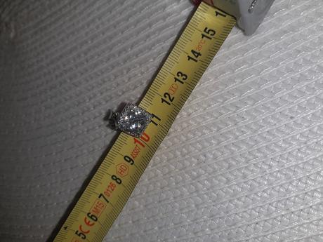 Klips náušnice retro 925, 