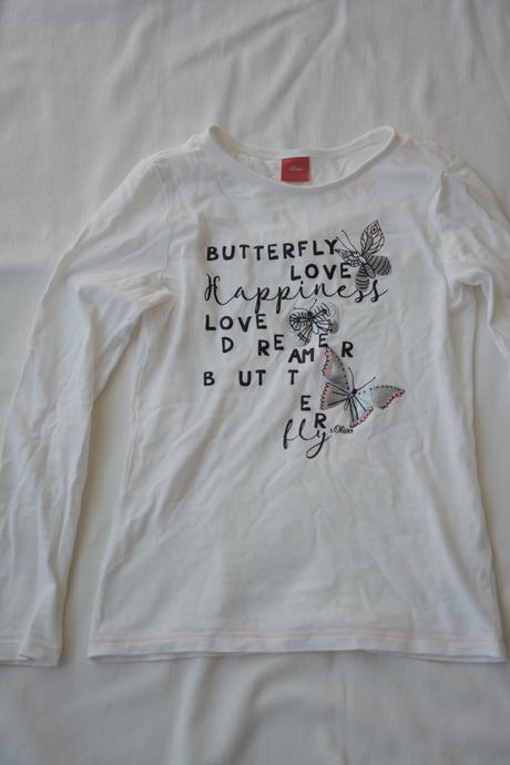Tričko s motýľmi v super kvalite, s.oliver,140