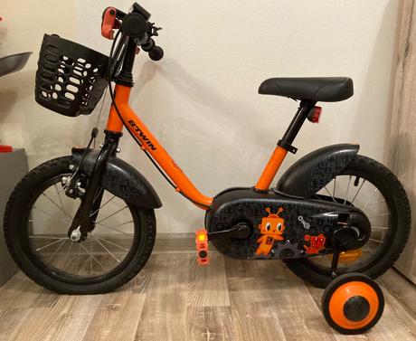 Bicykel  14-palcový,500-robot,decathlon, 14