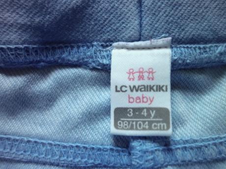 Mäkká riflová sukňa l.c.waikiki 98/104, 98