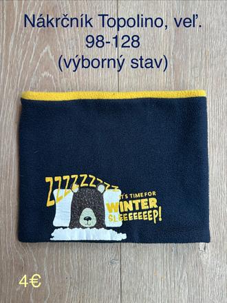 Nákrčník topolino veľ. 98-128, topolino,98
