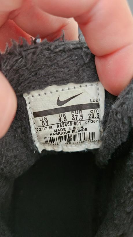 Tenisky nike zateplené kožušinou, nike,37