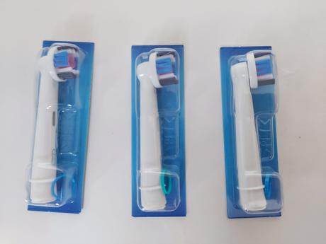 2 x elektrické zubné kefky braun, 