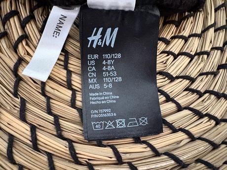 Batman čiapka v. 110/128, h&m,110