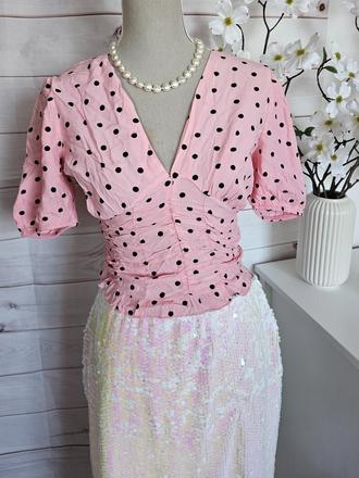 Pekná lahulinká blúzka, stradivarius,s