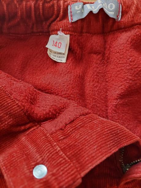 Dievčenské zateplene nohavice, 140