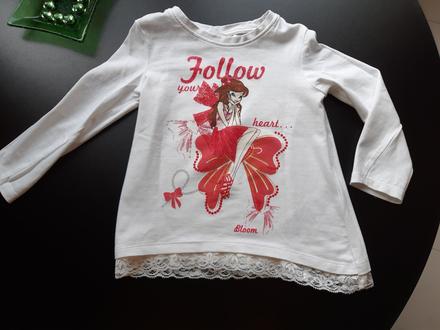 Vilove tricko s cipkou 92, 92